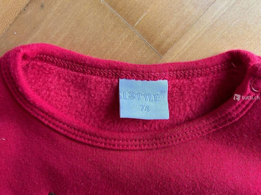 Maglioni & Felpe: Roter Weihnachts Rentier Pullover, Grösse 74 – Usato da Alterswil FR venduto da florep 1