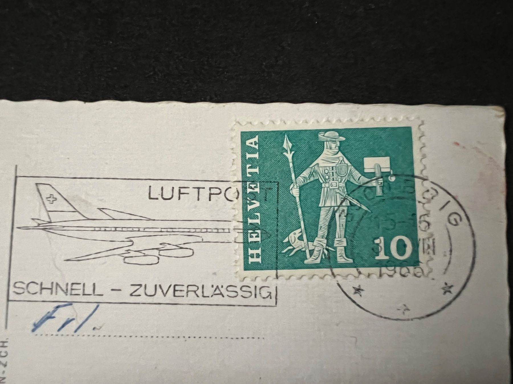 Cartoline postali: Zermatt. Matterhorn – Usato da Widnau venduto da Brusi9 1