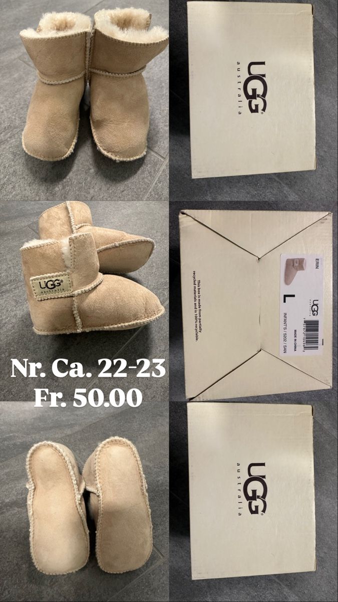 Ugg Schuhe für Jungen: Baby UGG – Neu (gemäss Beschreibung) aus Mellingen von laal888