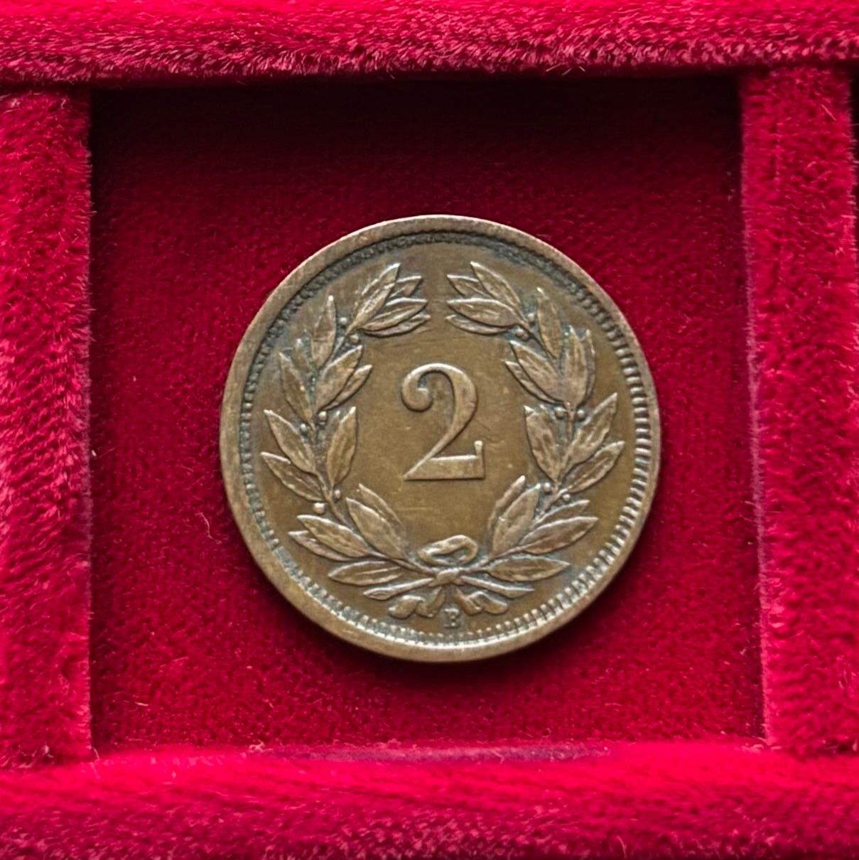 Toutes les monnaies: Schweiz 2 Rappen 1919 Schild mit Freiheitshut – Neuf (Voir description) à Speicher par CH-Schatzkammer 1
