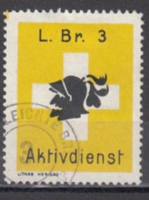 Alle Briefmarken: Leichte Truppen Wi 7 gestempelt – Gebraucht aus Bürglen TG von StampGraf