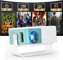 Mini Beamer, Tragbarer Projektor mit 1080P Eingabeunterstütz