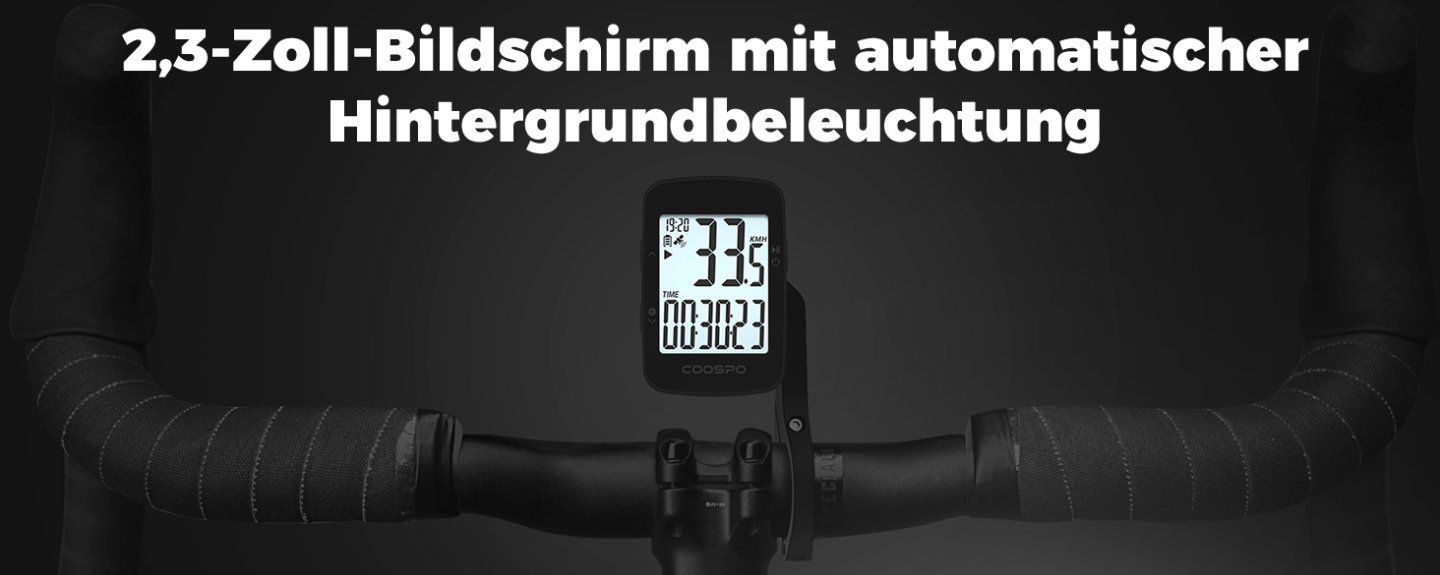 Computer & Strumenti di misurazione: GPS Kabellos Fahrradcomputer Bluetooth 5.0/ANT+ – Nuovo e nell'imballaggio originale da Geneve venduto da Titi2008 5