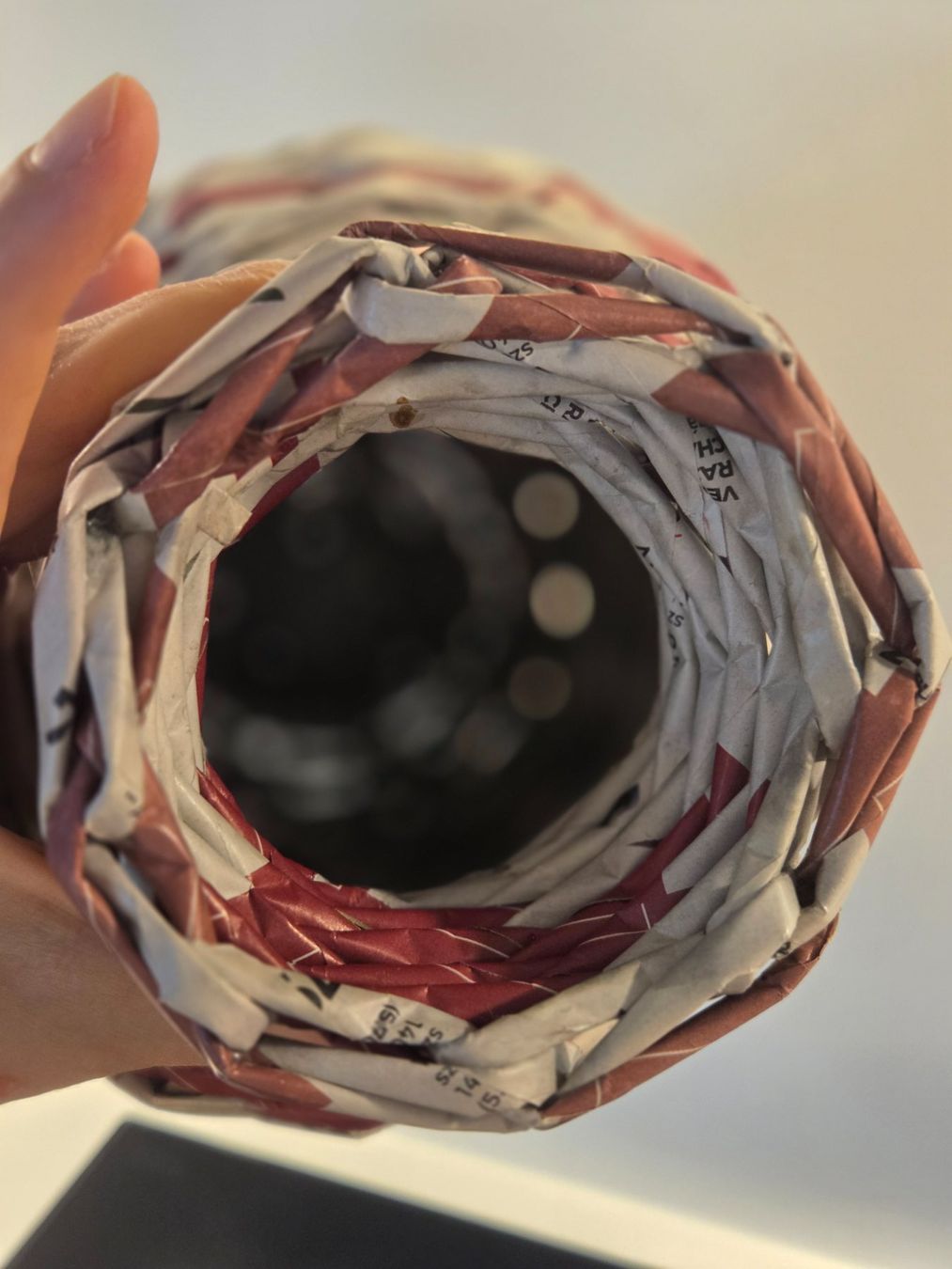 Vase & Récipients: Handgemachte Papiervase – D'occasion à Zürich par Lela-Mirela 2