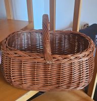 Korbflechtwaren Korb oval mit Henkel