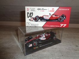 Bburago 1:43 F1 Alfa Romeo Valtteri Bottas 2022