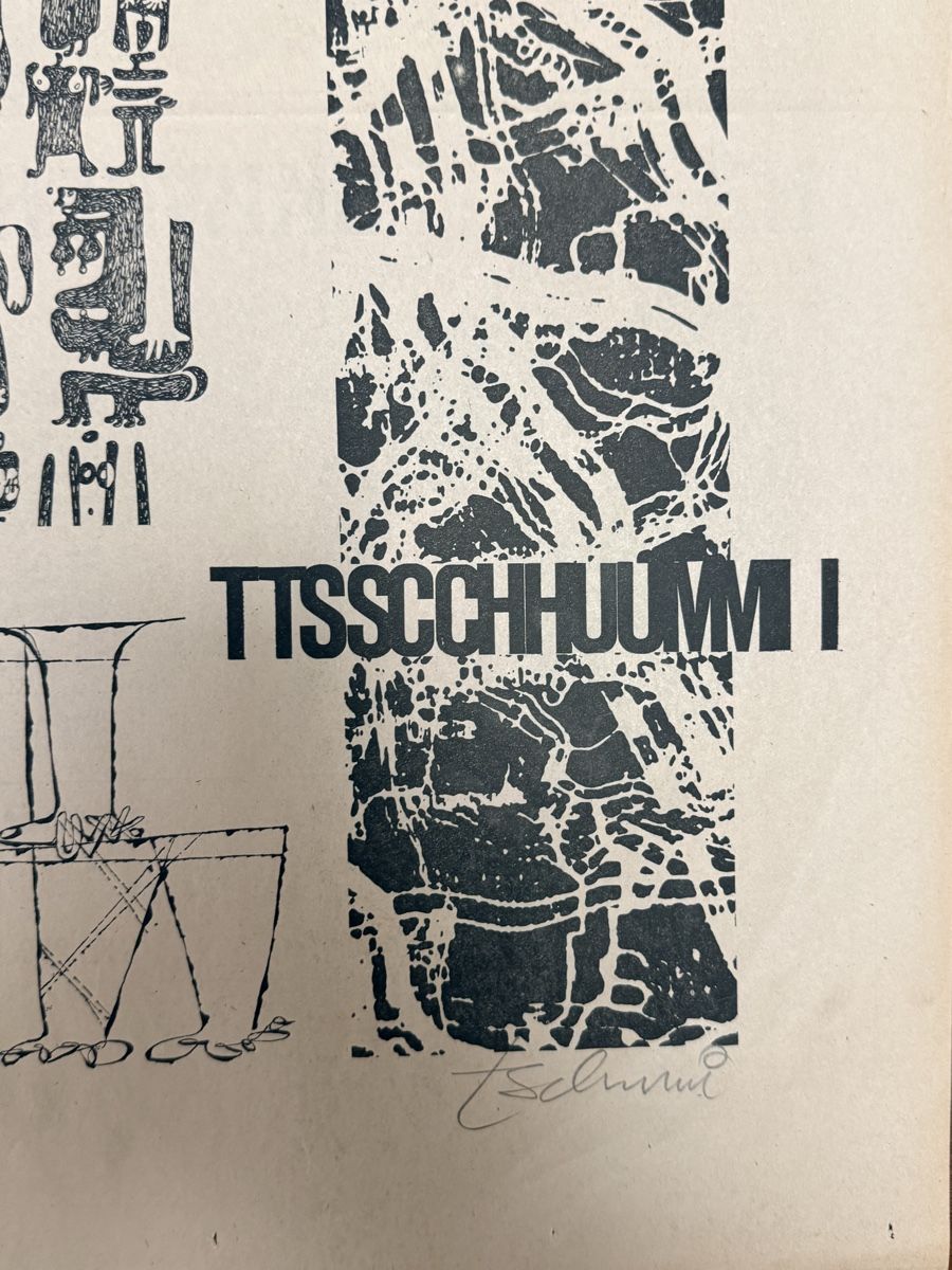 Grafica & Litografie: Otto Tschumi - Offsetdruck handsigniert – Usato da Solothurn venduto da NUVICO 1