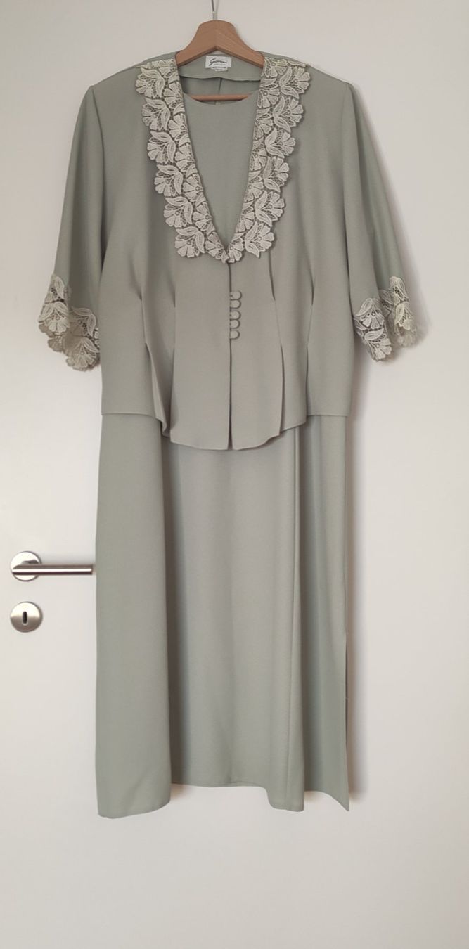 Completi & Tailleur: Elegantes Kleid mit Blazer - Grösse 48 – Usato da Wil SG venduto da Chilla88