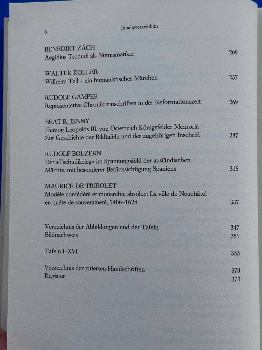 Libri: Aegidius Tschudi und seine Zeit. – Usato da Adliswil venduto da buch_und_kunst 3