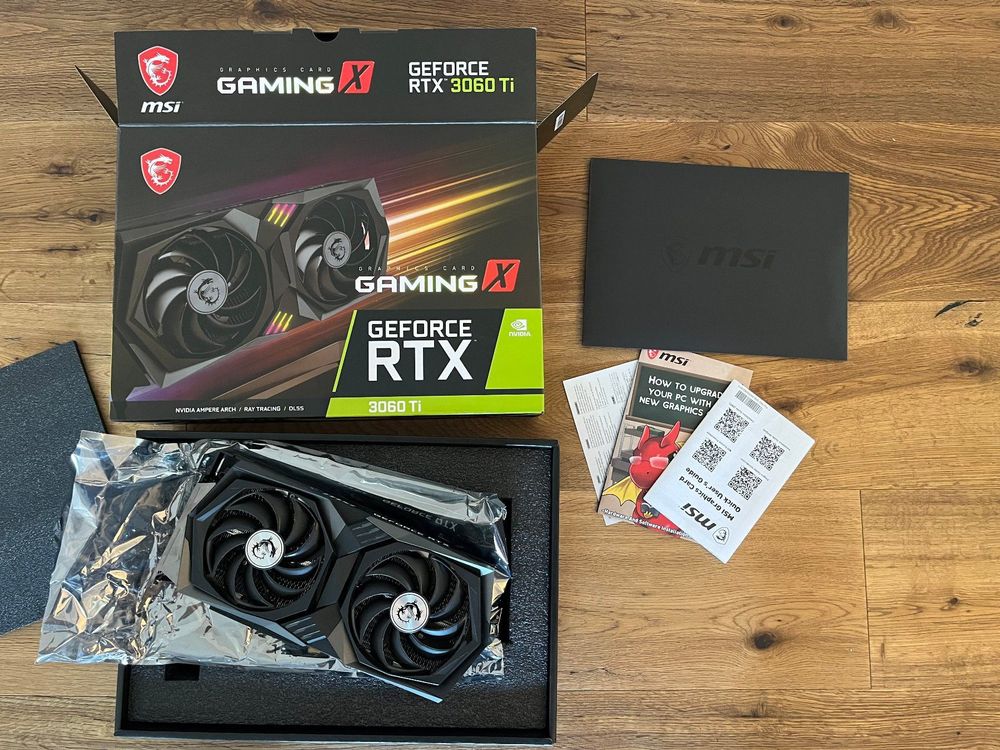 MSI GeForce RTX 3060 Ti Gaming X LHR 8 GB | Kaufen auf Ricardo