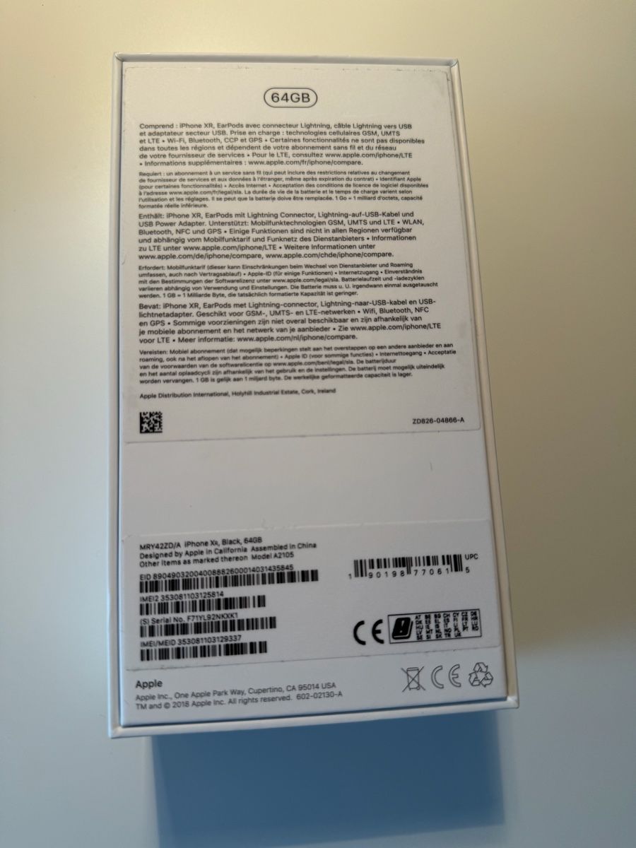 Apple Portables: Apple iPhone XR – Neuf (Voir description) à Frümsen par laura002 5