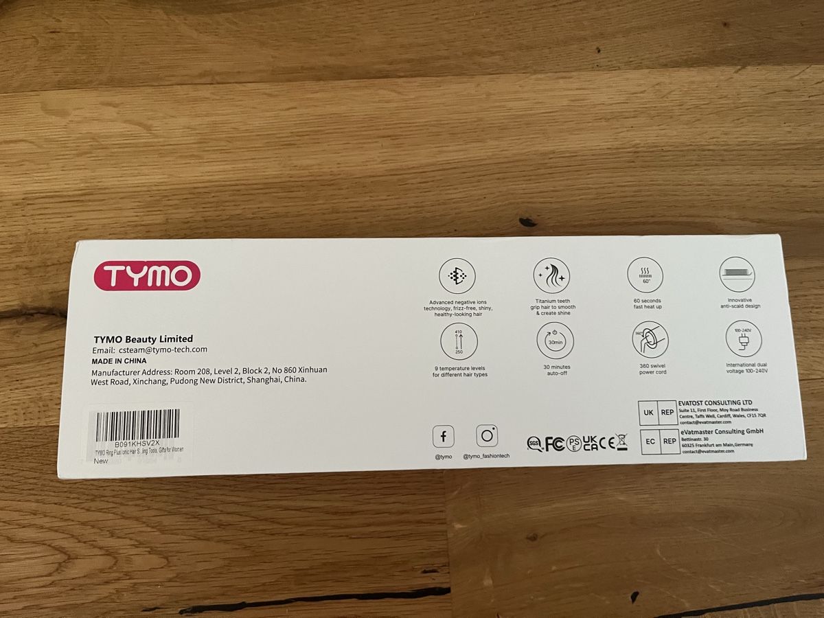 Accessori per capelli: Tymo Ring Plus Ionic Hair Straightening Comb New – Nuovo (secondo la descrizione) da Reinach BL venduto da pinklemonade 1