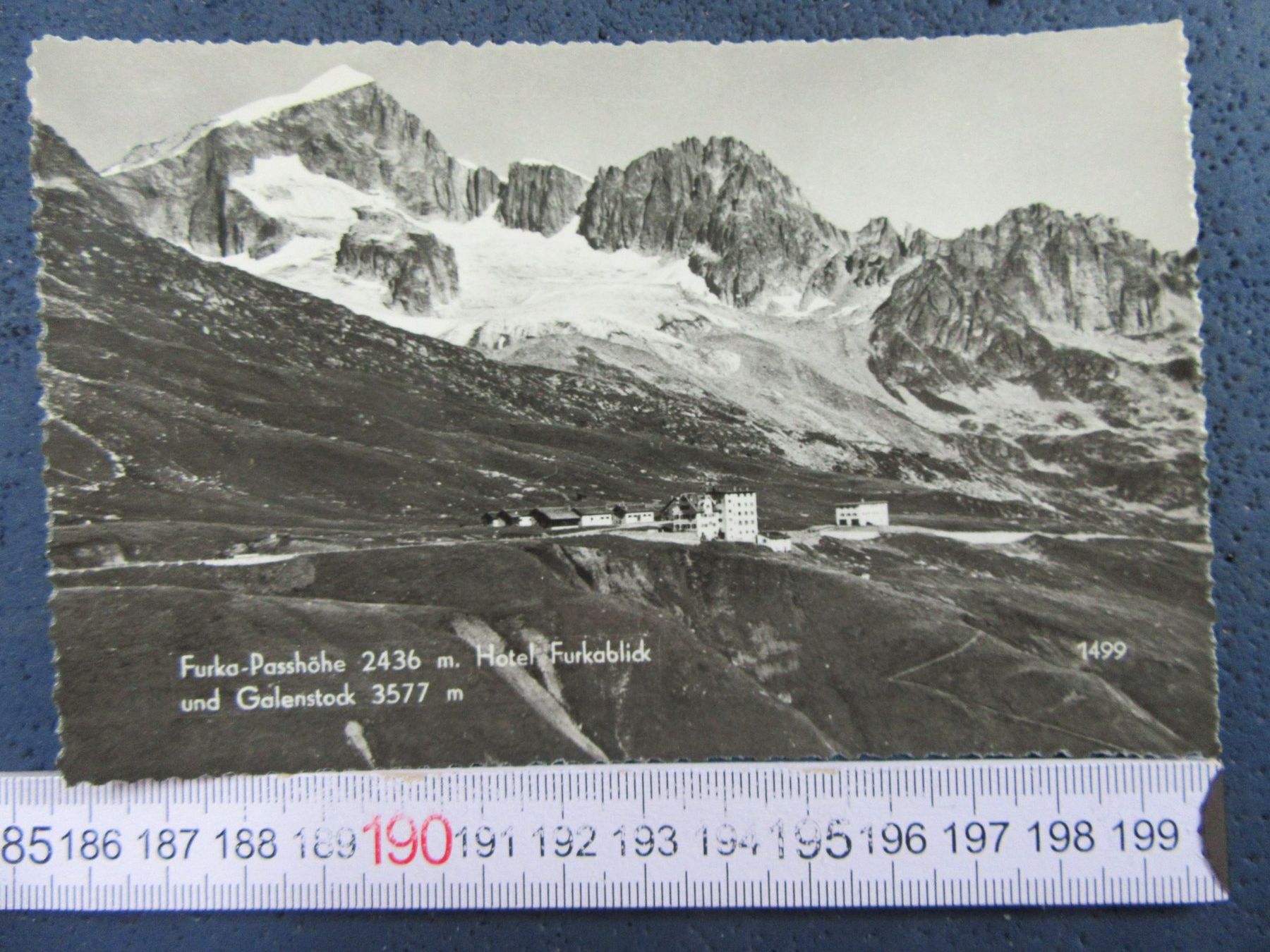 Cartoline postali: FURKABLICK HOTEL 1930 URI AK – Usato da Ettingen venduto da Hausi4711