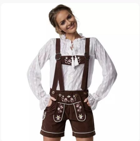 Lederhosen Damen Grösse L