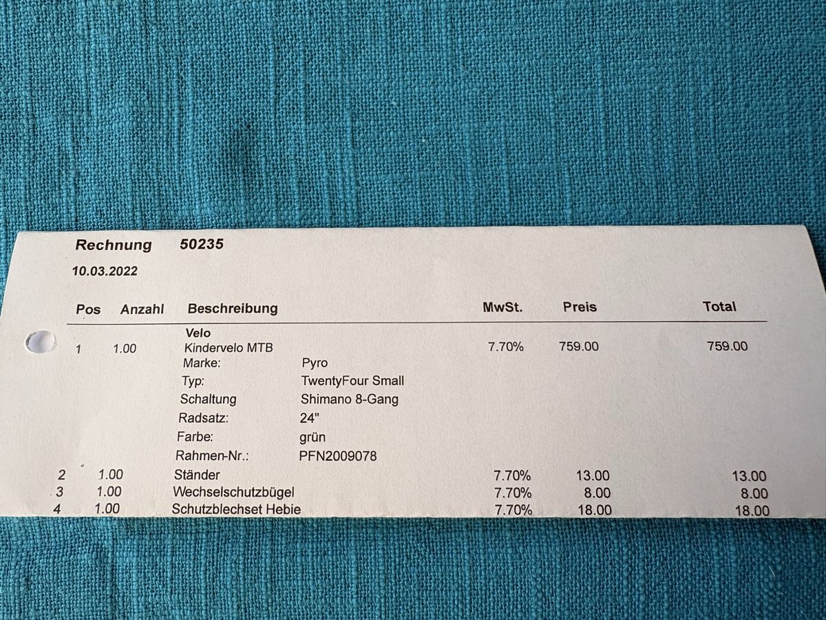 Pyro Biciclette: Kindervelo Pyro 24Zoll Grün – Usato da Staufen venduto da eve_sb87 7