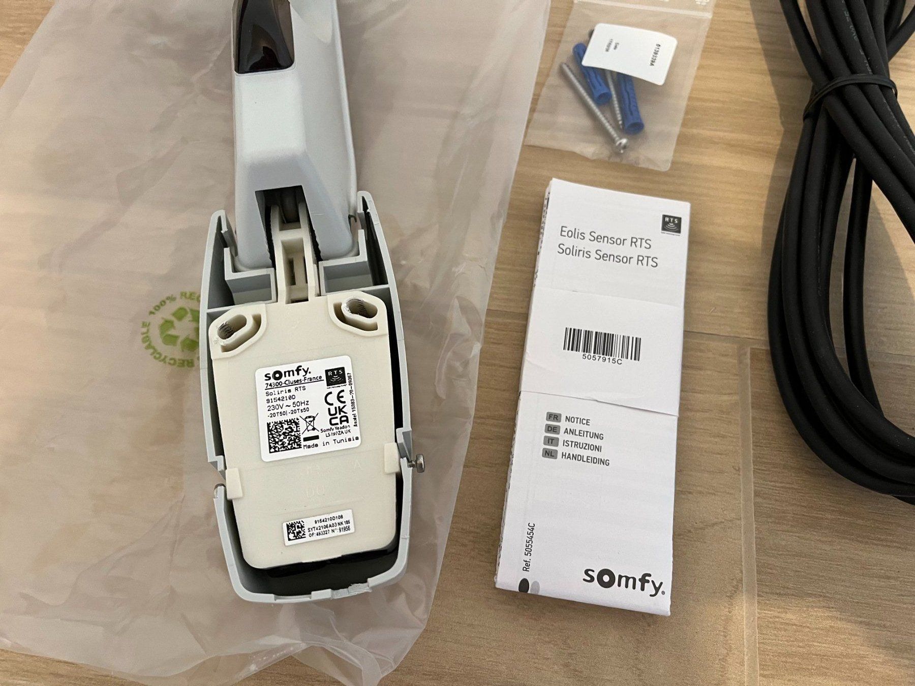Somfy Sonstiges für Haushalt & Wohnen: Somfy Wind- und Sonnensensor – Neu (gemäss Beschreibung) aus Frauenfeld von Hv 1
