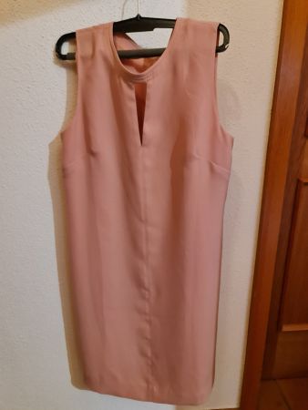 Kleid Caroll Paris rosa ärmellos Grösse 40 gebraucht