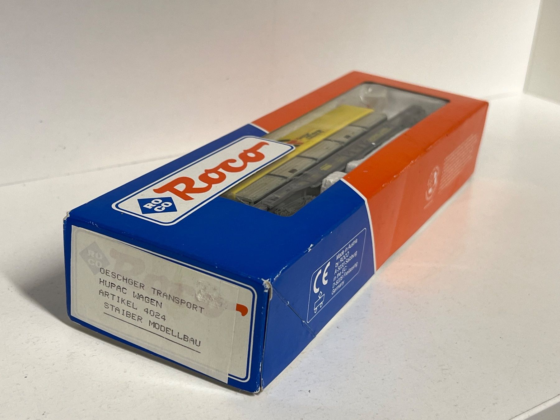 Roco Modelleisenbahnen: Staiber Hupac Wagen 4024 H0 DC OESCHGER SBB – Gebraucht aus Neuenhof von ludovicco 9