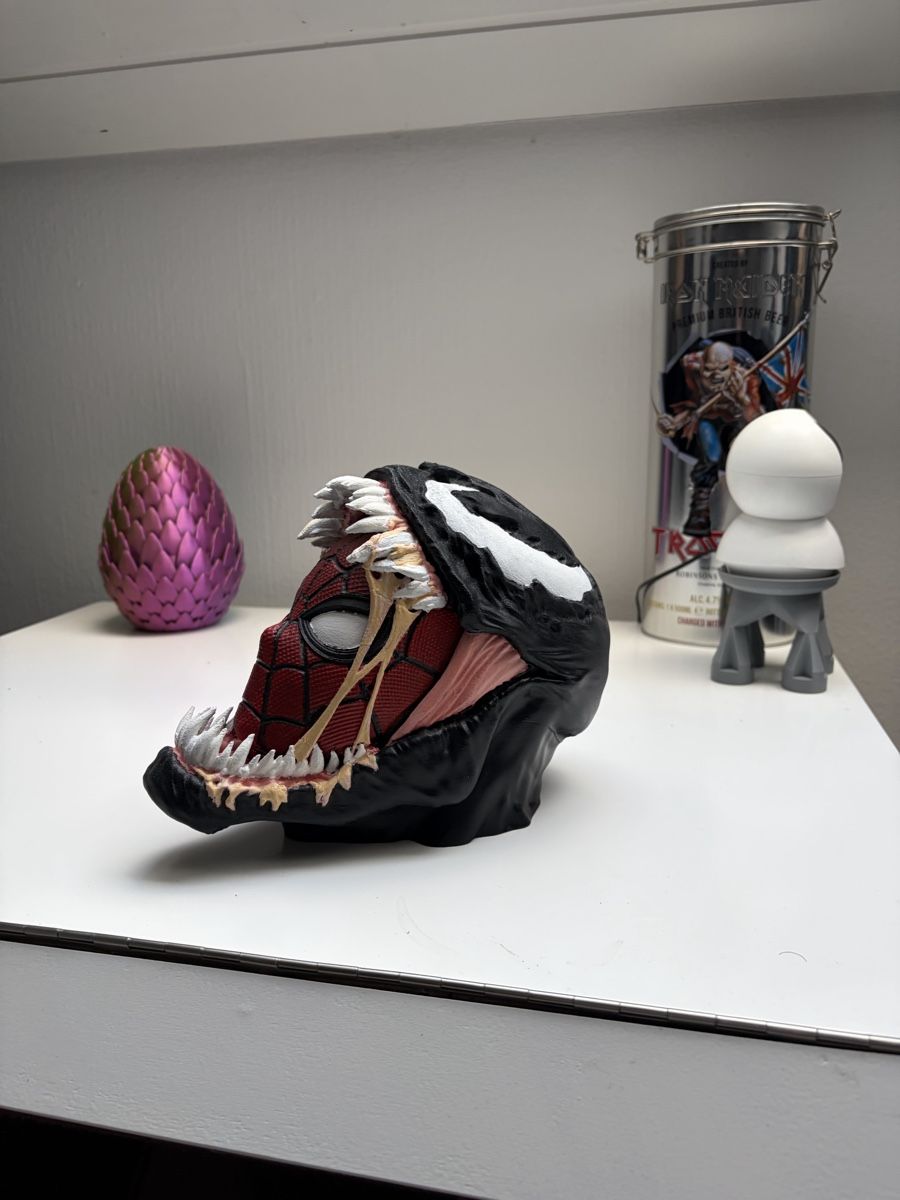 Tutte le decorazioni: Spiderman Venom Kopfhörer stand 3d Druck – Usato da Degersheim venduto da Xtremesmile 5