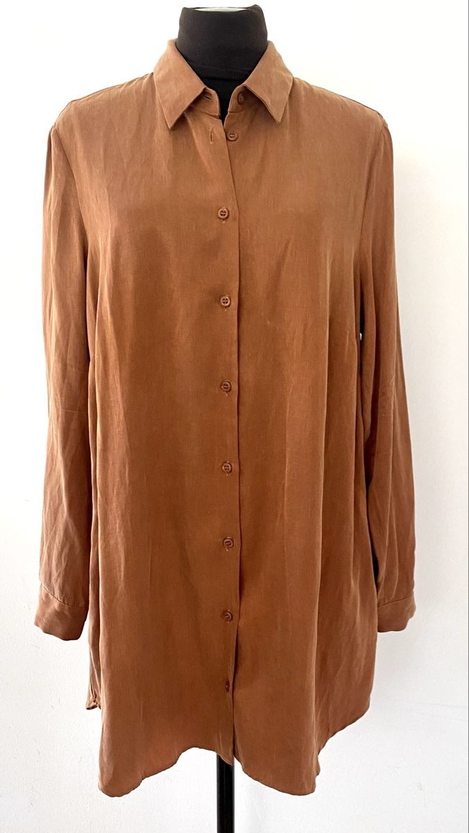 Peter Hahn Camicette: Peter Hahn Damenbluse / Hemdblusenkleid Gr. 42 – Usato da Jona venduto da Flamingoo 8