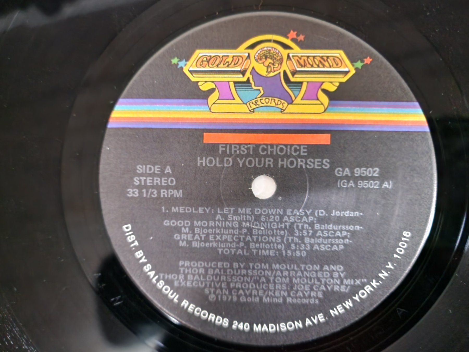 Vinyles: First Choice LP – Hold Your Horses – D'occasion à Root par atelier22 2