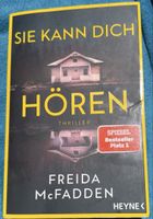 Sie kann dich hören Thriller Freida McFadden HC