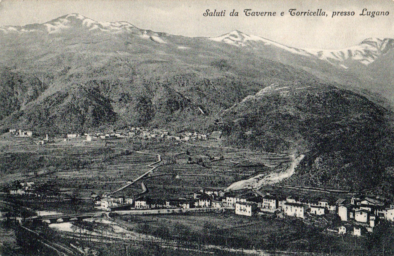 Cartoline postali: Saluti da Taverne e Torricella – Usato da Melano venduto da pisonsdro