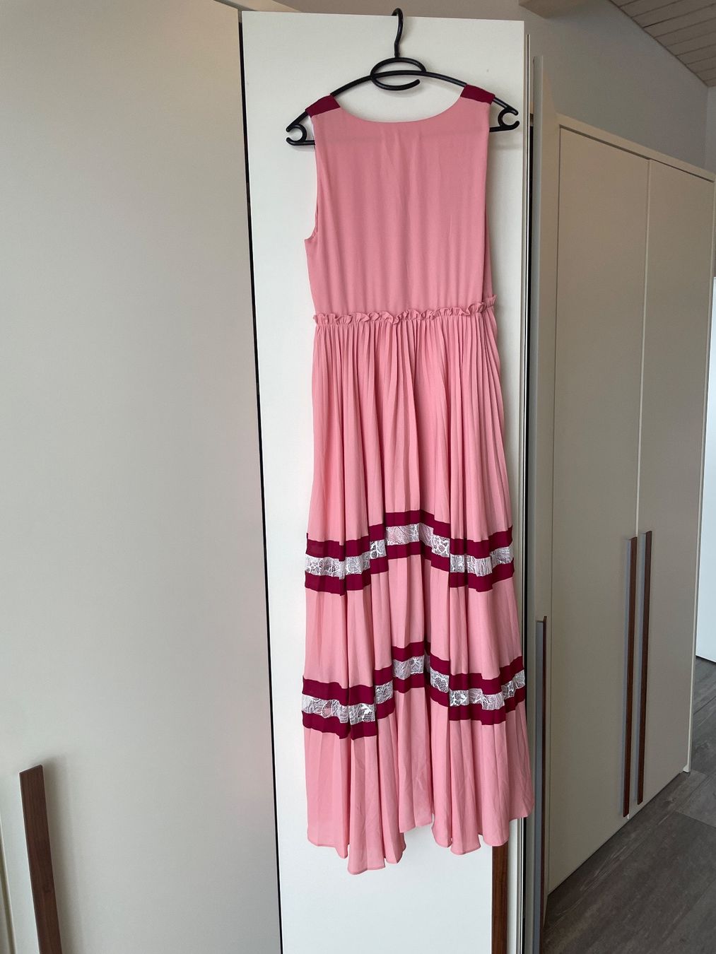 Maje Vestiti: Maje Sommerkleid rosa Spitzendetails Gr. 36 – Usato da Aesch LU venduto da reneru77 1