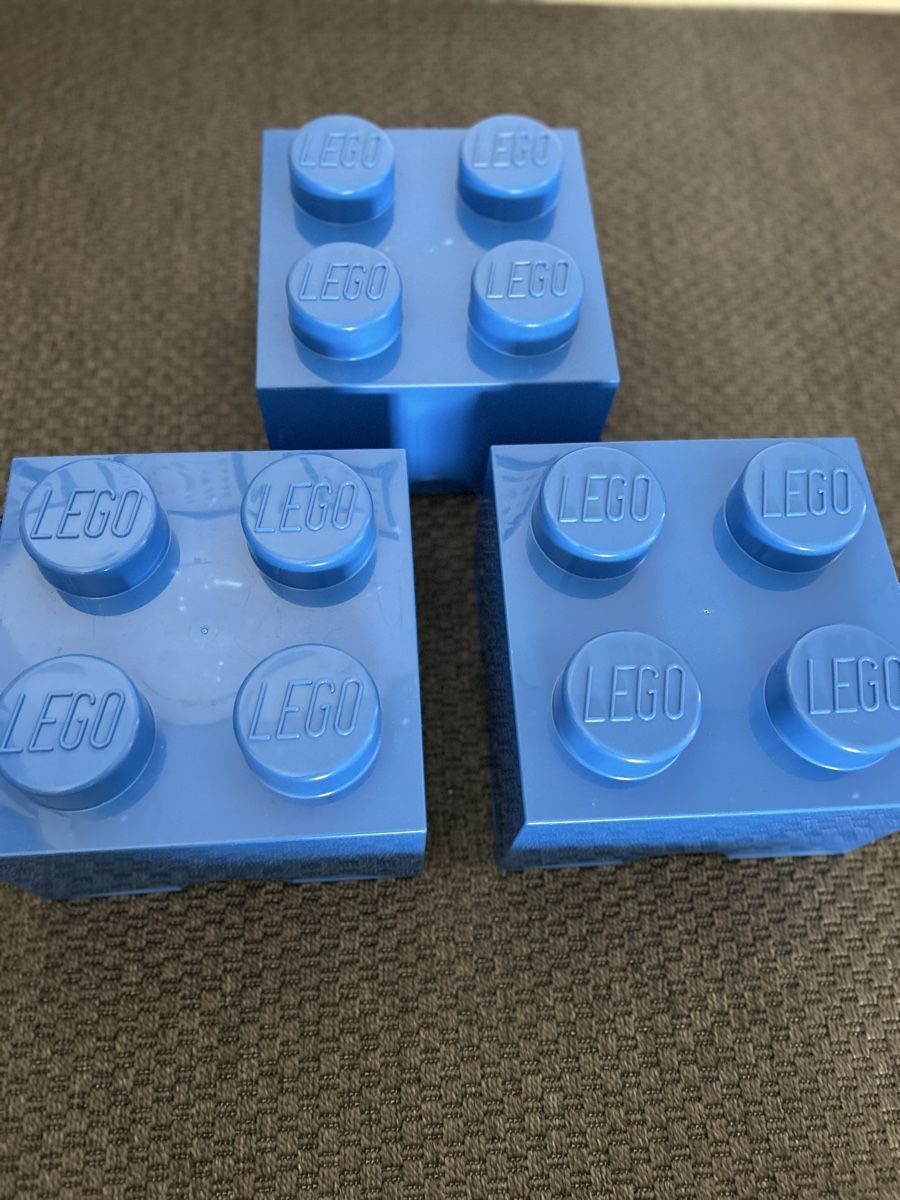 Lego Giocattoli: LEGO Bricks 4 x 4 Blue 3 pcs Used – Usato da Zürich venduto da mar_d7zz