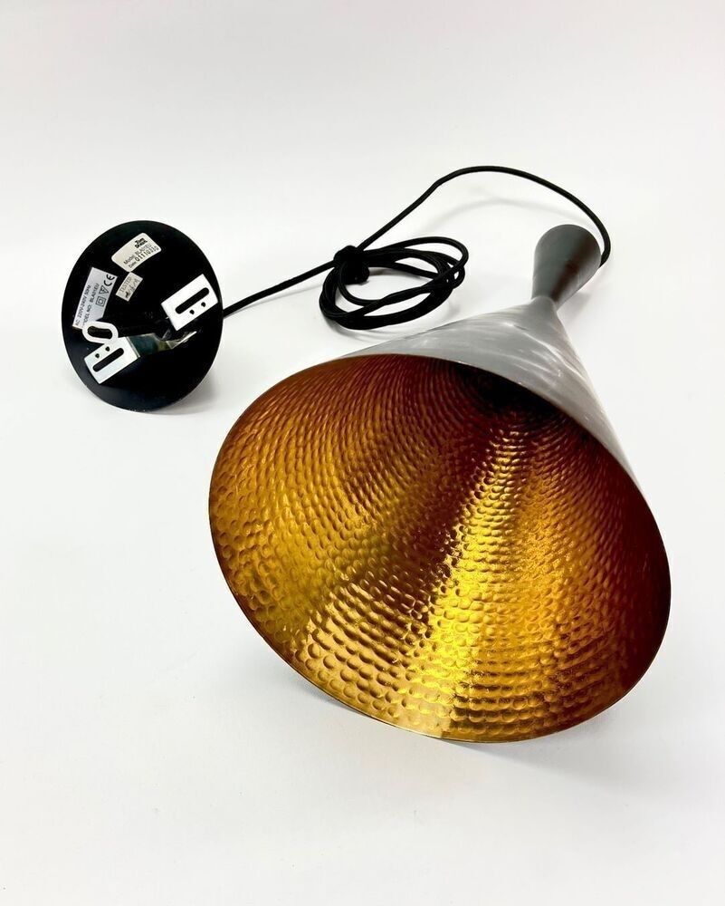 Tom Dixon Lampadari & plafoniere: Tom Dixon "Beat Light" Pendelleuchte Schwarz – Usato da Basel venduto da D.plus 2