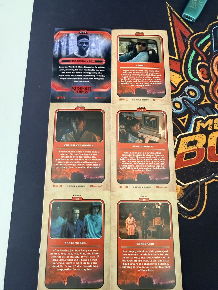 Topps Sammelbilder & Trading cards: Stranger things Topps  – Neu (gemäss Beschreibung) aus Pomy von Asw.luxury 2