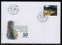 2020, FDC, 50 Jahre Stiftung Landschaftsschutz CH (Nr. 1772)
