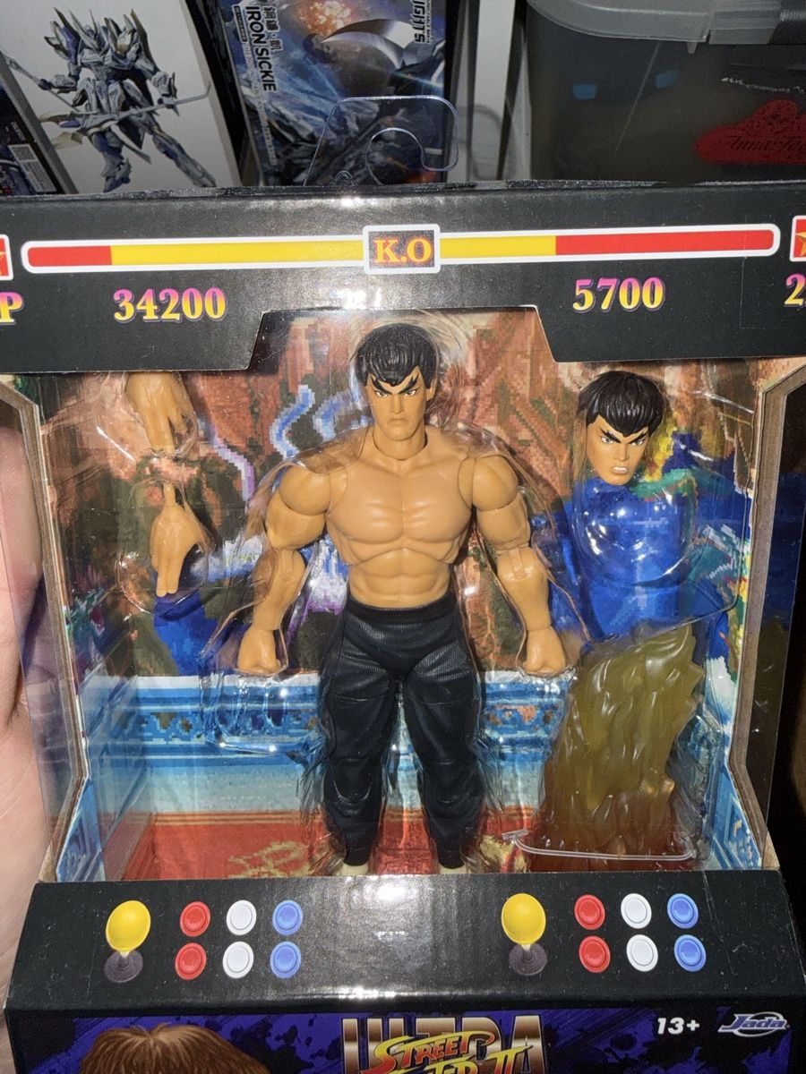 Statuette: Street Fighter 2 Fei Long Figur  – Nuovo e nell'imballaggio originale da Seon venduto da imnemo 1