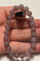 Lavendel Rosenquarz Armband 8.5mm