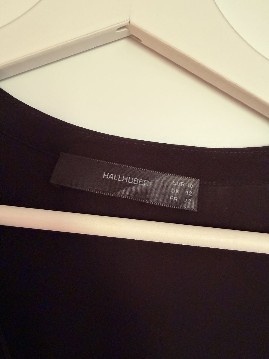 Hallhuber Blusen: Hallhuber Bluse, Grösse 40, schwarz – Gebraucht aus Appenzell von Bienz 2