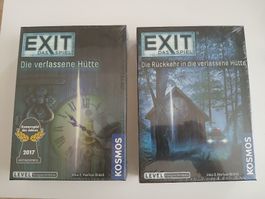 EXIT Das Spiel 2er Set Die verlassene Hütte neu