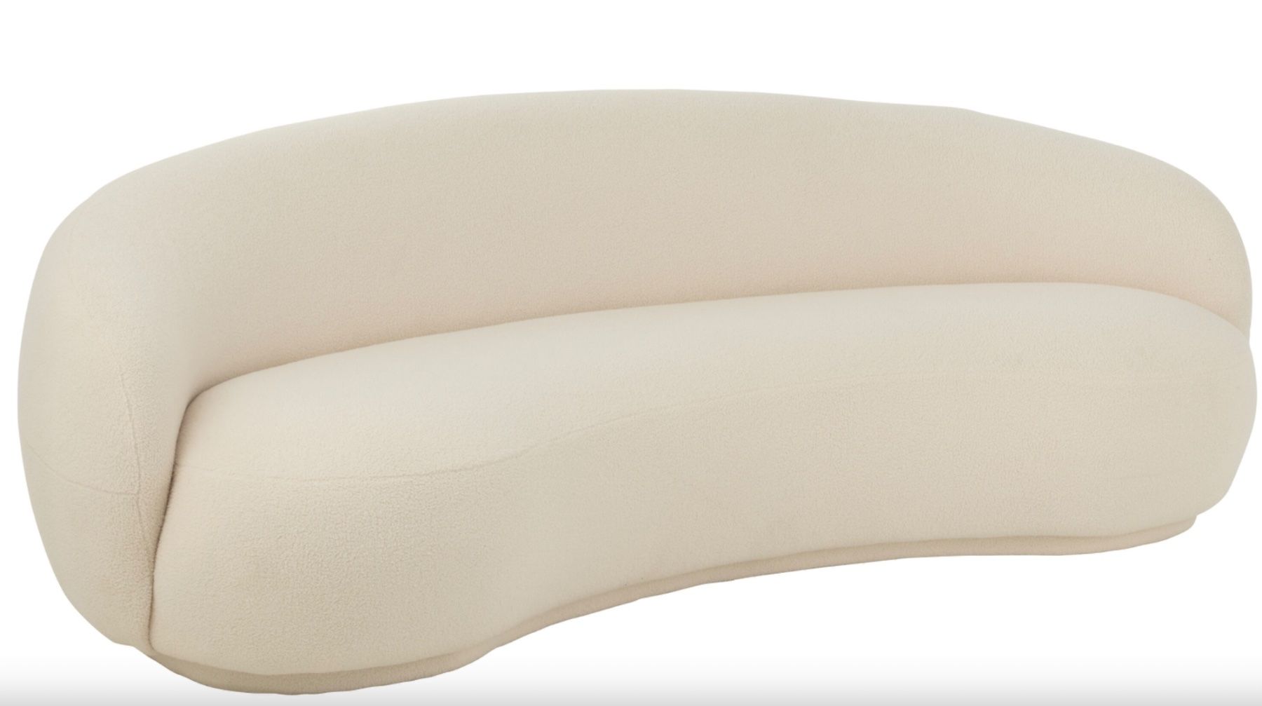 Divani: Edles Design Sofa v. JL, Bouclé Creme, Neu Top Sommer Sale☀️ – Nuovo e nell'imballaggio originale da Ruswil venduto da Miami-2026