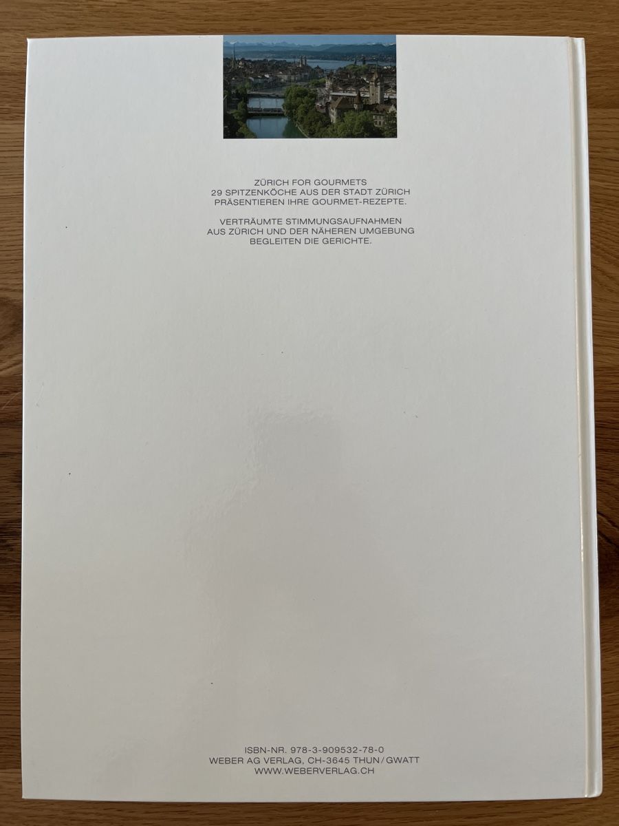 Libri: ZÜRICH FOR GOURMETS – Nuovo (secondo la descrizione) da Baar venduto da Girlpower1994 4