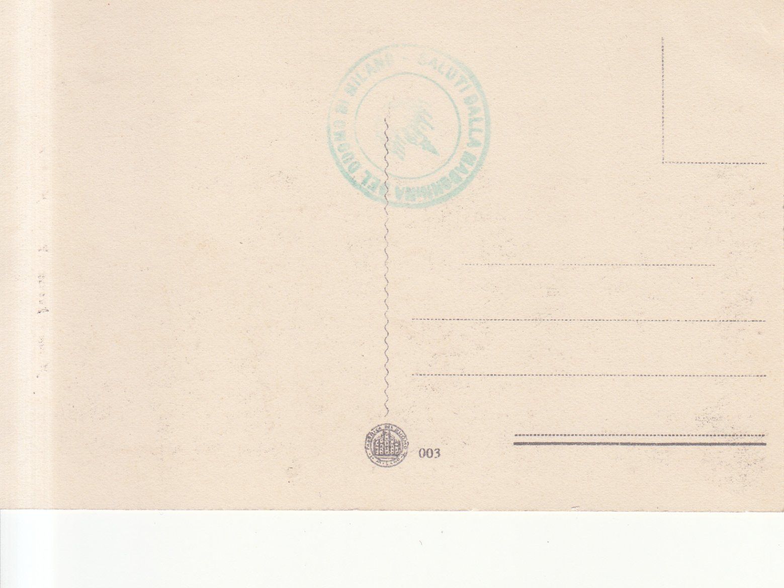 Cartoline postali: Milano ca. 1920 – Usato da Bürglen TG venduto da StampGraf 1
