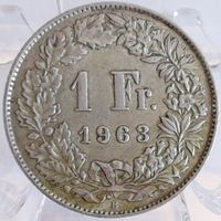 1Fr. 1963 Silber