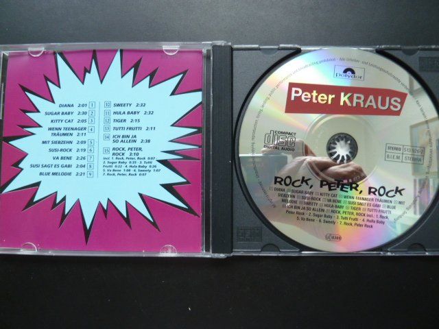 CDs: Peter Kraus - Rock, Peter, Rock  (vergriffen) – Gebraucht aus Au ZH von sikoku 1