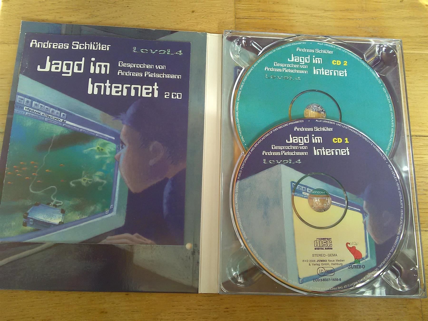 CD: Jagt Im Internet Level (4)    > Andreas Schlüter < – Usato da St. Gallen venduto da elk2020 1
