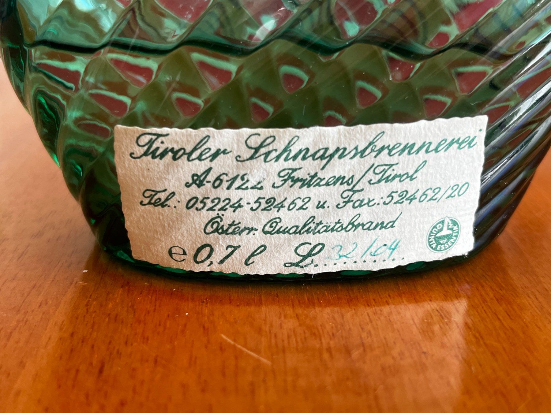Spirituosen: Rochelt Flasche 1997 Quittenschnaps – Gebraucht aus Zürich von Allrounders 5