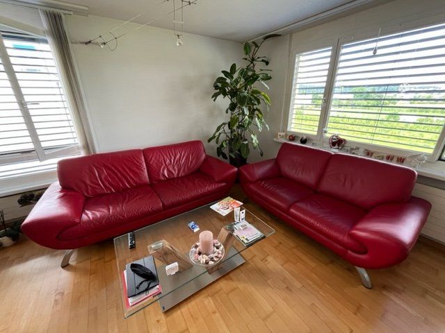 Gebrauchte Ledersofas 3er und 2er im guten bis sehr guten Kaufen