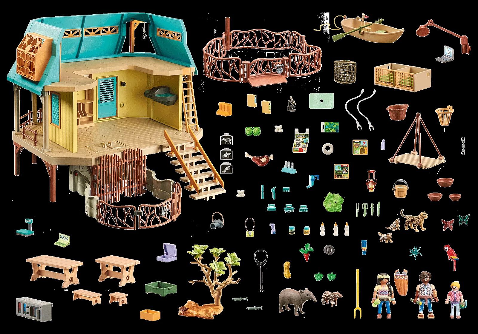 Playmobil Giocattoli: Playmobil Wiltopia - Tierpflegestation (71007) – Usato da Zetzwil venduto da gent1974 1