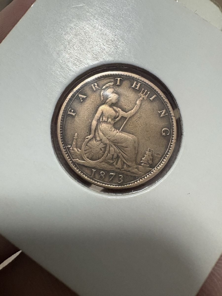 Tutti le monete: 1 Farthing1873 RARRR! – Usato da Erlinsbach venduto da chc_ppz5