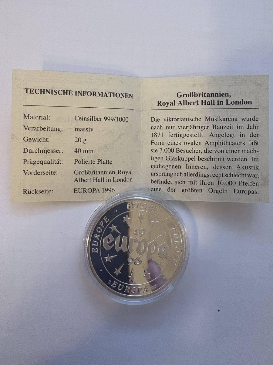 Alle Münzen: Europa 1996 – Gebraucht aus Murten von Tzaugg 2