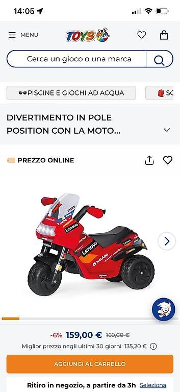 Veicoli per bambini: Moto elettrica per bambini – Usato da Balerna venduto da Mara.B. 2
