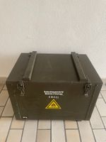 Militär Kiste Beleuchtungskiste Petromax Geniol leer
