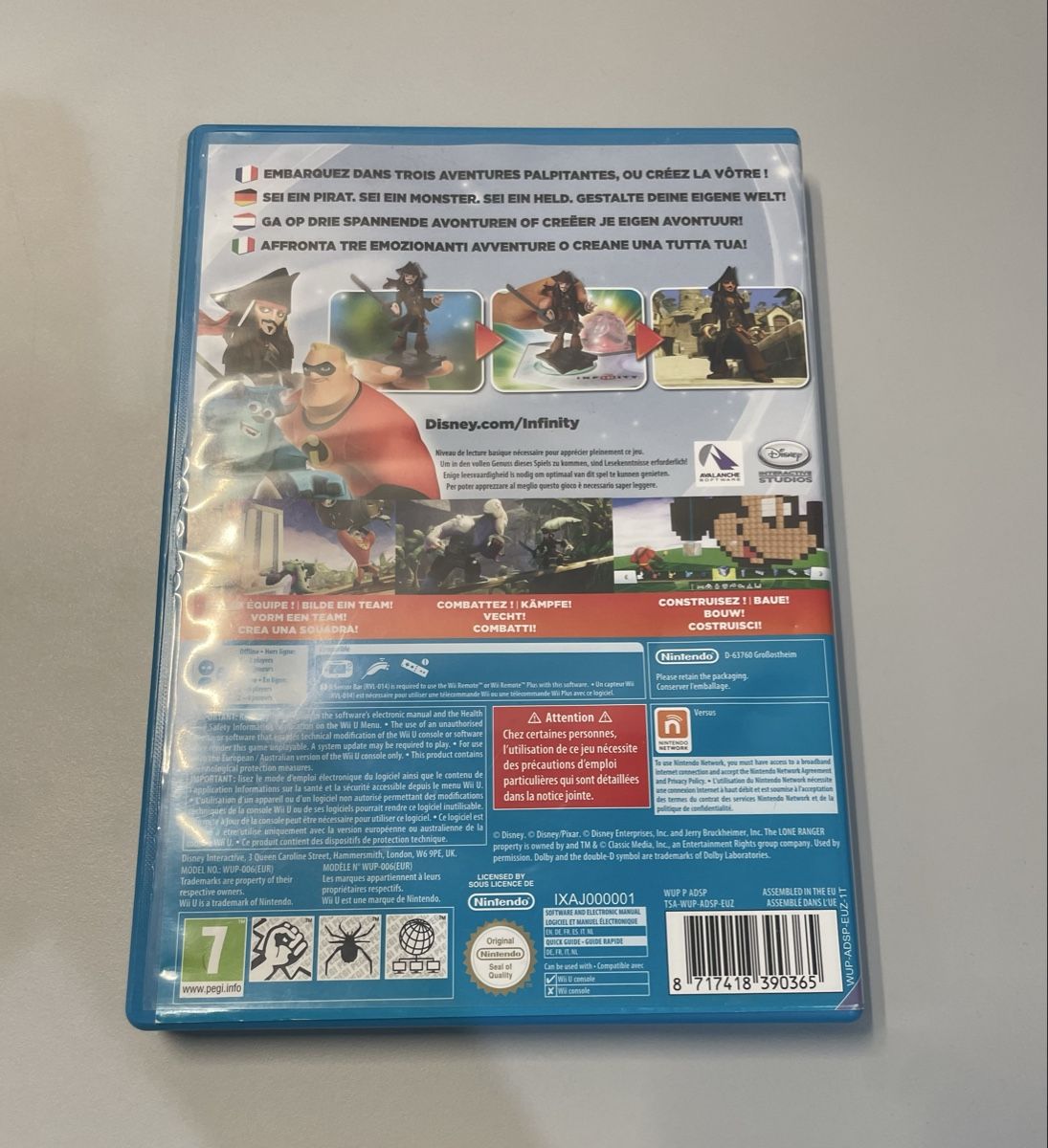 Nintendo Giochi: Disney Infinity WiiU – Usato da Lutry venduto da Vincent_Prince 2
